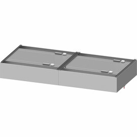 Ceiling hood "Basic Line", box shape 3500 mm x 2000 mm with flame protection filter type B product photo