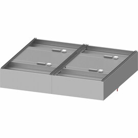 Ceiling hood "Basic Line", box shape 2800 mm x 2200 mm with flame protection filter type B product photo