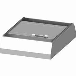 Ceiling hood "Basic Line", trapezoidal shape 1000 mm x 1800 mm with flame protection filter type B product photo