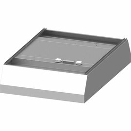 Ceiling hood "Basic Line", trapezoidal shape 1000 mm x 2200 mm with flame protection filter type B product photo