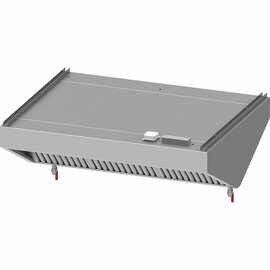 Ceiling hood "Basic Line", inclined shape 1000 mm x 1200 mm with flame protection filter type B product photo