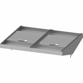 Ceiling hood "Basic Line", inclined shape 2900 mm x 2200 mm with flame protection filter type B product photo