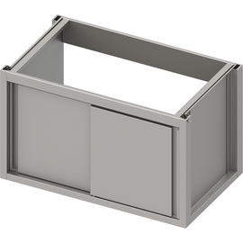 Sink base cabinet box version 2.0 with sliding doors, base construction 800x640x660 mm product photo