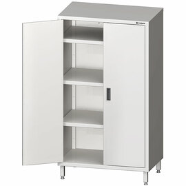 Tall cabinet with hinged doors, 3 height-adjustable shelves, 1000x600x1800 mm (WxDxH) product photo