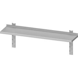 wall rack ECO WB 61 | 800 x 300 mm with brackets | wall rails | height-adjustable | self-assembly product photo