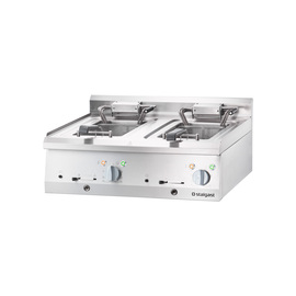 Electric deep fryer as a tabletop unit Series 700 ND - Double deep fryer, 800 x 700 x 250 mm (WxDxH) product photo