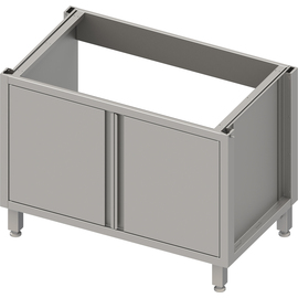 Sink base cabinet box version 2.0, for legs/base frame, with hinged doors 1100x640x660 mm product photo