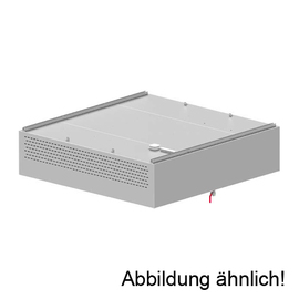 Compensation ceiling hood "Basic Line", box shape 1200 mm x 2200 mm with flame protection filter type B product photo
