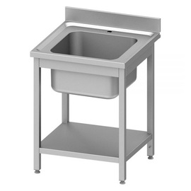 kitchen sink table ECO ST 61 with 1 basin L 600 mm W 600 mm | self-assembly product photo