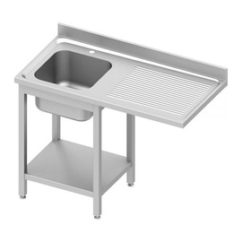 kitchen sink table ECO ST 64 drainboard on the right | 1 basin | 1200 mm x 700 mm H 900 mm | self-assembly product photo