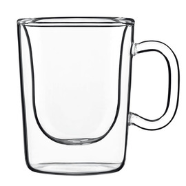 CLEARANCE | coffee glass 85 ml THERMIC GLASS Etiopia double-walled | 2 pieces product photo
