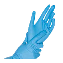 nitrile gloves S nitrile blue powder-free | disposable | 100 pieces product photo