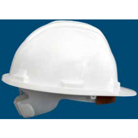 hard hat with 6-point webbing DIN / EN 397 SW 1-4 white product photo