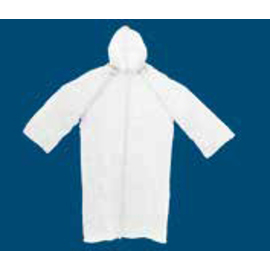 visitor's coat | polyethylene white  H 1400 mm 500 pieces product photo