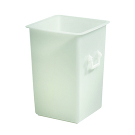 Transport container | storage containers PE white 125 l | 430 mm x 430 mm H 700 mm product photo