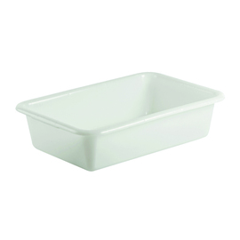 transport trough PE white 12 ltr | 440 mm x 320 mm H 150 mm product photo