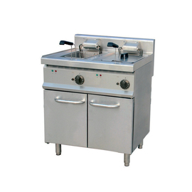 electric deep fryer | 2 basins 2 x 20 ltr | 380 volts product photo