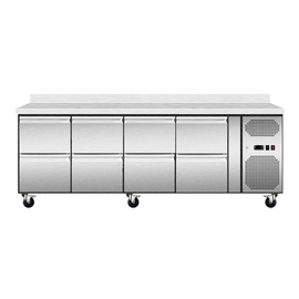 refrigerated table GN 1/1 447.0 ltr | 8 drawers | 2230 mm x 700 mm H 960 mm product photo