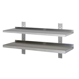 wall rack 2 shelves | 1000 mm x 400 mm H 700 mm | self-assembly product photo