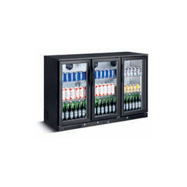 bottle cooler black | wing doors product photo