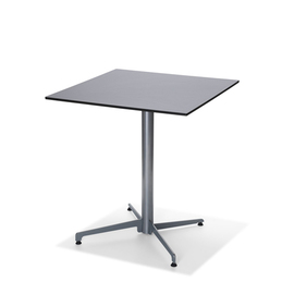 patio table foldable grey | black | square 700 mm x 700 mm product photo