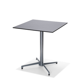 patio table foldable grey | black | square 700 mm x 700 mm product photo