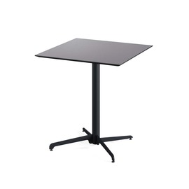 patio table X Cross low black black L 700 mm W 700 mm H 740 mm product photo