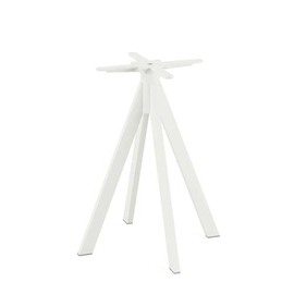 table frame low white Ø 600 mm H 720 mm product photo