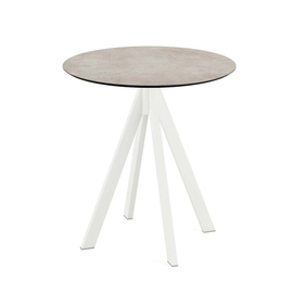 patio table Infinity white | Moonstone round Ø 700 mm product photo