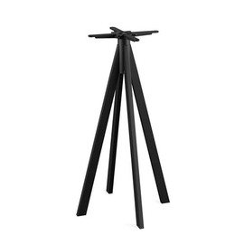 table frame high black Ø 600 mm H 1080 mm product photo