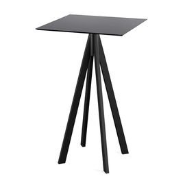 bar table Infinity black square | 700 mm x 700 mm product photo
