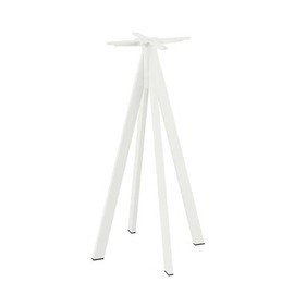table frame high white Ø 600 mm H 1080 mm product photo