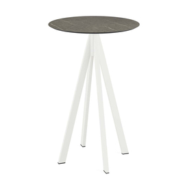 bar table Infinity white | Midnight Marble round Ø 700 mm product photo