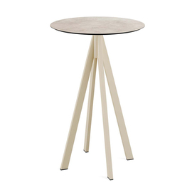 bar table Infinity beige | Moonstone round Ø 700 mm product photo