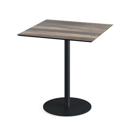 patio table black | Tropical Wood square | 700 mm x 700 mm product photo