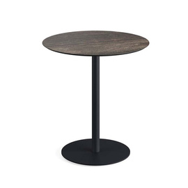 patio table black | Riverwashed Wood round Ø 700 mm product photo