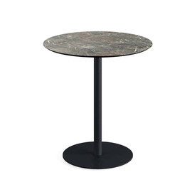 patio table black | Galaxy Marble round Ø 700 mm product photo