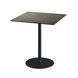 patio table black | Midnight Marble square | 700 mm x 700 mm product photo