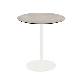 patio table white | Moonstone round Ø 700 mm product photo