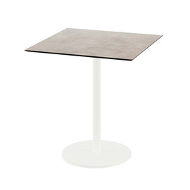 patio table white | Moonstone square | 700 mm x 700 mm product photo