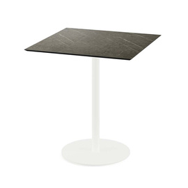 patio table white | Midnight Marble square | 700 mm x 700 mm product photo