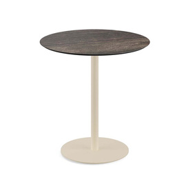 patio table beige | Riverwashed Wood round Ø 700 mm product photo
