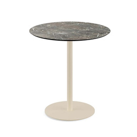 patio table beige | Galaxy Marble round Ø 700 mm product photo