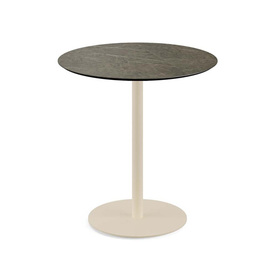 patio table beige | Midnight Marble round Ø 700 mm product photo