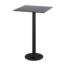 bar table black square | 700 mm x 700 mm product photo