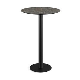 bar table black | Galaxy Marble round Ø 700 mm product photo