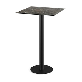 bar table black | Galaxy Marble square | 700 mm x 700 mm product photo
