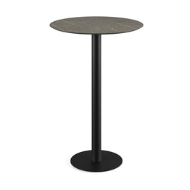 bar table black | Midnight Marble round Ø 700 mm product photo