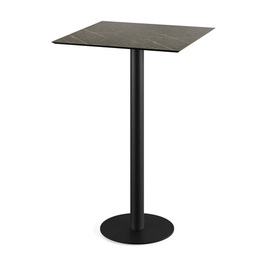 bar table black | Midnight Marble square | 700 mm x 700 mm product photo