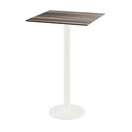 bar table white | Tropical Wood square | 700 mm x 700 mm product photo